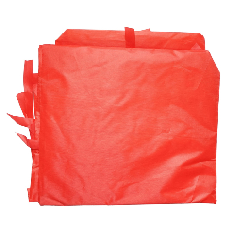Perete lateral pentru cort tip pavilion, 3 m, poliester, impermeabil, rosu [2]