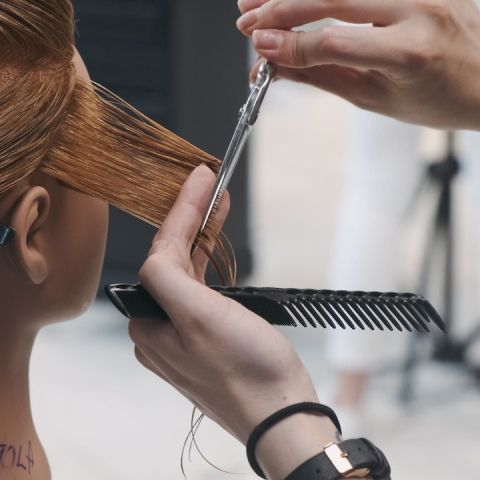 Foarfeca pentru filat, otel inoxidabil, lungime 15 cm, argintiu [2]