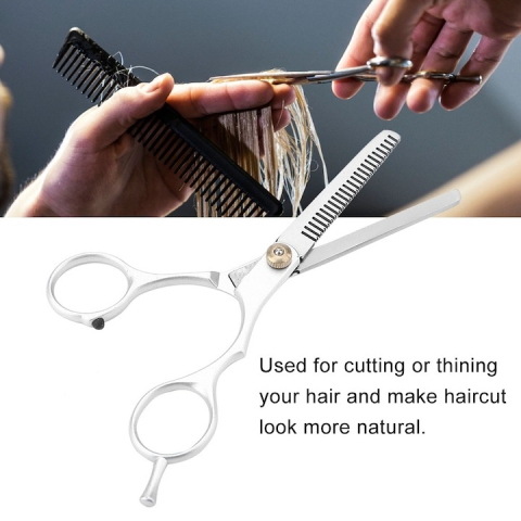 Foarfeca pentru filat, otel inoxidabil, lungime 15 cm, argintiu [11]