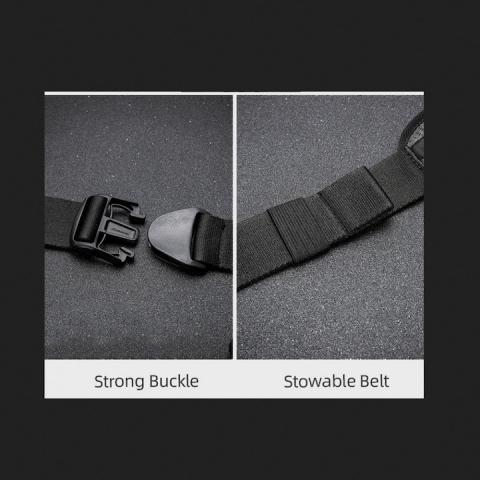 Borseta sport, pentru ciclism, alergat, drumetii, 24,5 x 20 x 30 cm, negru [3]