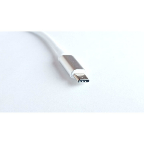 Adaptor USB 3.1 Tip-C tata la HDMI mama, cablu 10 cm, alb [2]