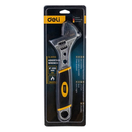 Cheie reglabila, otel carbon, 20 cm, 28 mm, argintiu [2]