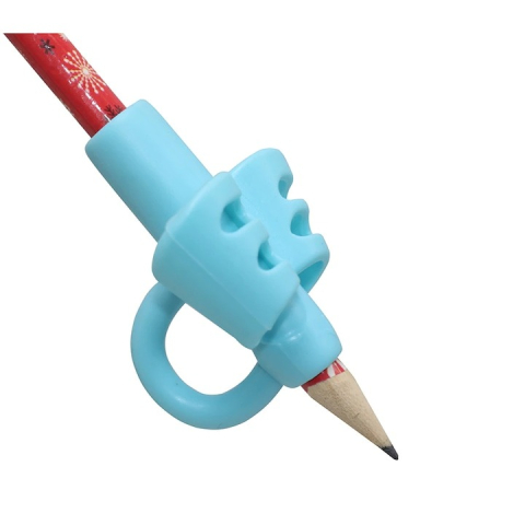 Suport pentru corectarea pozitiei de scris, material TPR, albastru [3]