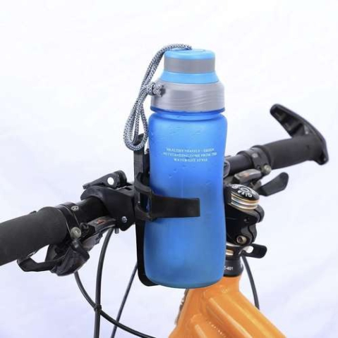 Suport sticla pentru bicicleta, plastic, universal, 14.5 x 14 cm, negru [6]