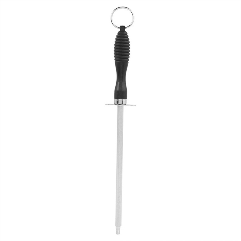 Masat, pila pentru ascutit cutite, design ergonomic, 18 cm, inox [9]