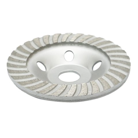 Disc diamantat, segmentat, pentru slefuire granit, beton, marmura, tip cupa, 125 x 22.23 mm [2]