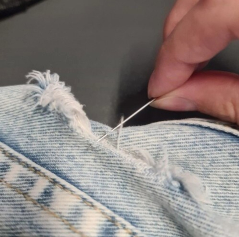 Set ace cusut 25 buc dimensiuni diferite + ace tapiterie tapestry 18/22 (6 buc), kit croitorie reparatii textile [2]