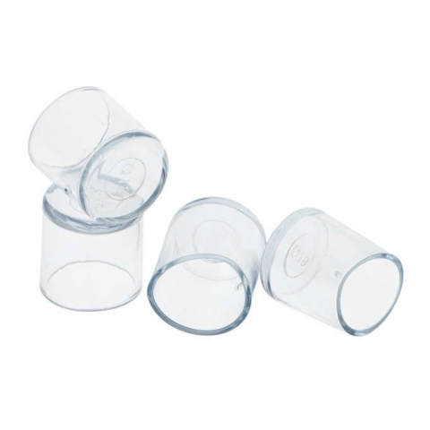 Set 4 bucati protectii pentru picioare scaun, PVC, 18 mm, anti-zgarieturi, transparente [1]