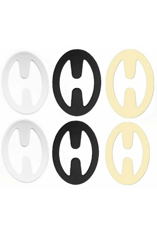 ÎNGRIJIRE PERSONALĂ - Set 6 cleme pentru prindere sutien, plastic, multicolor, 5 cm