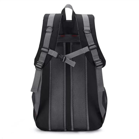 Rucsac multifunctional, outdoor, 40L, impermeabil, poliester, ergonomic, cu 3 compartimente, 50 x 31 x 23 cm, negru [5]
