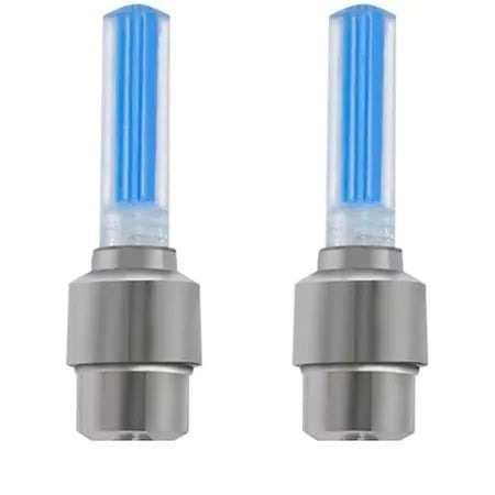 Set 2 lumini decorative valva LED pentru biciclete si autoturisme, lumina dinamica colorata, vizibilitate crescuta, montaj rapid [1]