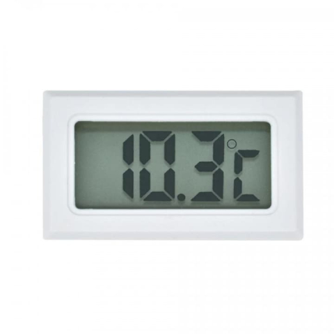 Termometru digital, afisaj LCD, cu sonda, -50˚C +70˚C, lungime cablu 95 cm, alb [1]
