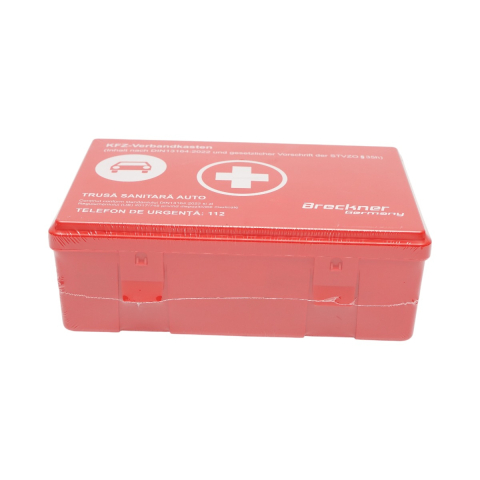 Trusa sanitara auto, prim ajutor, bandaje, foarfeca, plasturi, manusi [2]