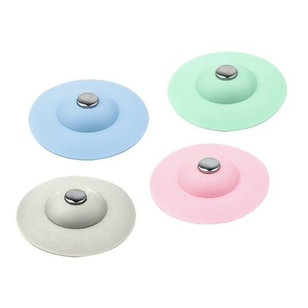 Diverse bucatarie - Dop chiuveta/cada din silicon, universal, rezistent la diverse temperaturi - Multicolor