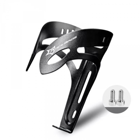 Suport sticla pentru bicicleta, aluminiu, 120 mm, negru [5]