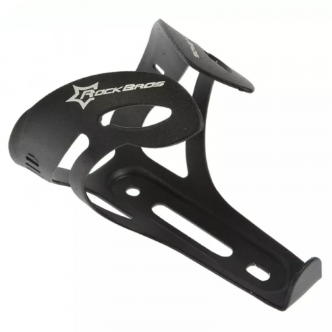 Accesorii ciclism - Suport sticla pentru bicicleta, aluminiu, 120 mm, negru