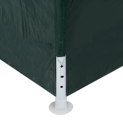 Pavilion curte,gradina,evenimente 3x6 m cu 6 pereti laterali cu ferestre - Verde [5]