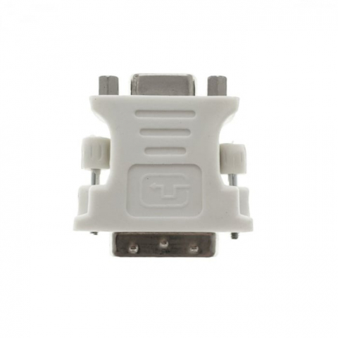 Adaptor DVI-I 24+5 tata la VGA mama, alb [3]