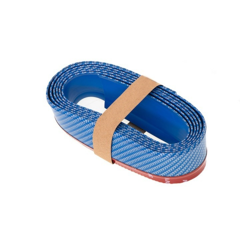 ARTICOLE AUTO - Banda de protectie spoiler, prelungire bara fata/spate din cauciuc, culoare albastru
