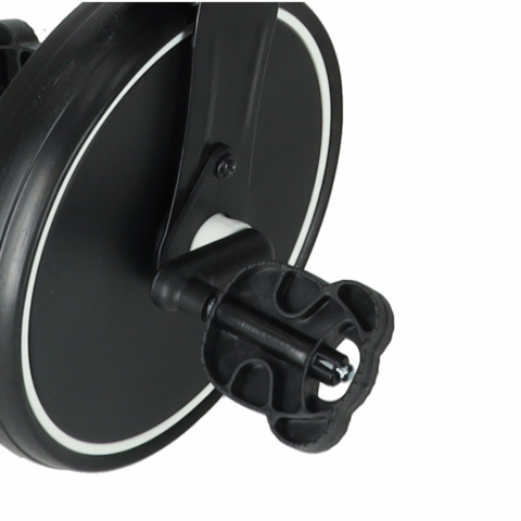 Tricicleta pentru copii, 3 in 1, cu pedale, reglabila, greutate maxima 30 kg, 67 x 47 x 51 cm, alb/negru [3]