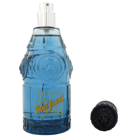 Apa de toaleta pentru barbati, Versace Blue Jeans, 75 ml [2]