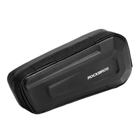 Ciclism - Geanta pentru bicicleta, prindere pe cadru, 1.5l, impermeabila, 6 x 10 x 29 cm, negru