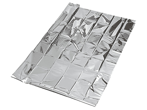Patura termica, pentru supravietuire, impermeabila, camping, drumetii, 160 x 210 cm, argintiu [3]