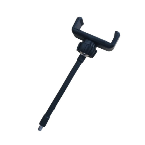 Diverse - Suport de telefon cu surub, universal, 15 cm, pentru lampa circulara, ring light, ABS/metal, negru
