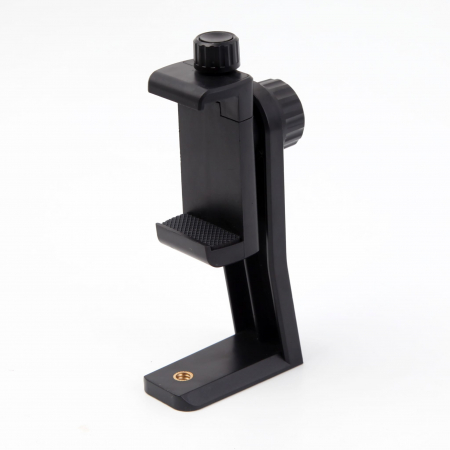 ELECTRONICE - Suport telefon universal,rotire 360 grade cu deschiderea de 52-100 mm + 2 filete universale 1/4