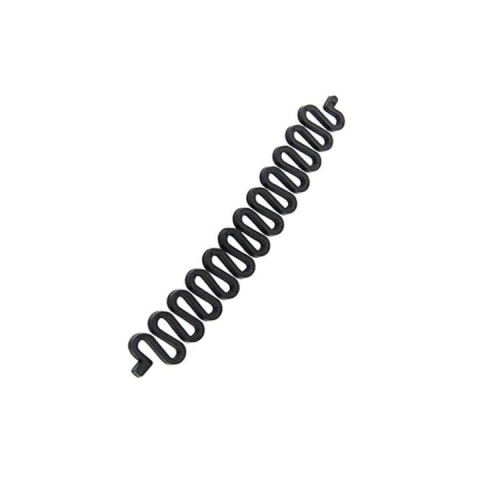 Ustensile îngrijire - Accesoriu pentru impletit parul, flexibil, din plastic, 19x2.5 cm - Negru