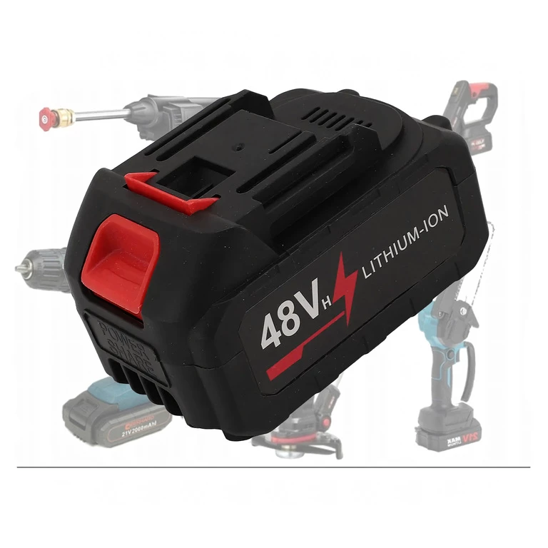 Acumulator negru 18V 6000mAh Li-Ion reincarcabil pentru scule electrice, masini de gaurit, fierastraie, polizoare si echipamente compatibile [5]
