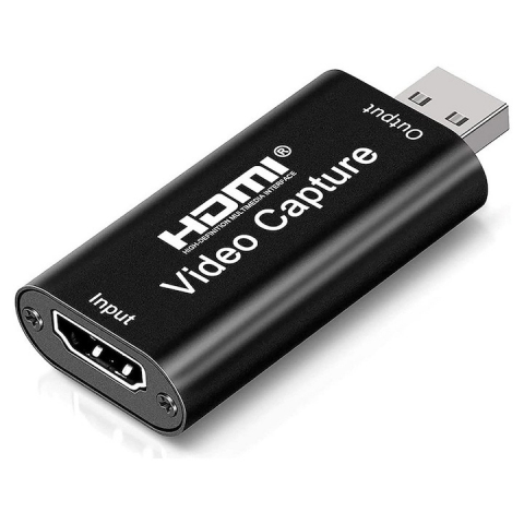 Gadgeturi - Adaptor HDMI pentru captura video de inalta calitate, conectare USB - Negru
