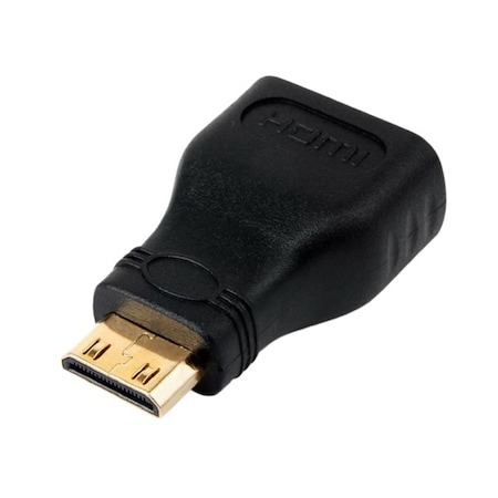Gadgeturi - Adaptor universal HDMI mini tata la HDMI mama - Negru