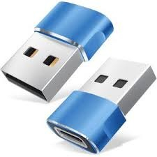 Accesorii PC / Tablete - Adaptor mini USB tip C la USB, viteza rapida de transfer - Albastru