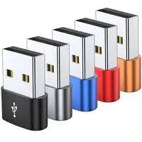 Gadgeturi - Adaptor mini USB tip C la USB, viteza rapida de transfer - culoare aleatorie
