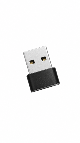 Diverse - Adaptor negru USB-A tata la USB-C mama, convertor compact pentru incarcare, transfer date, telefon, tableta, laptop, PC si accesorii Type-C