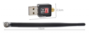 Adaptor Placa Retea Wireless USB 2.0, 600Mbps Dual Band 2.4/5.8Ghz [2]