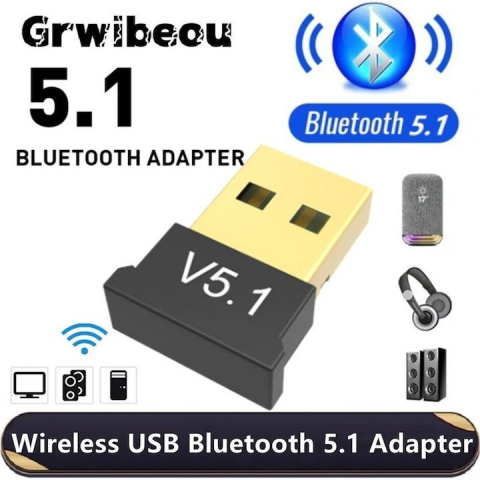 Adaptor USB, bluetooth, 5.1 rapid, 2.4 GHz, raza de actiune 20m, 2.2x1.6x0.6 cm [1]