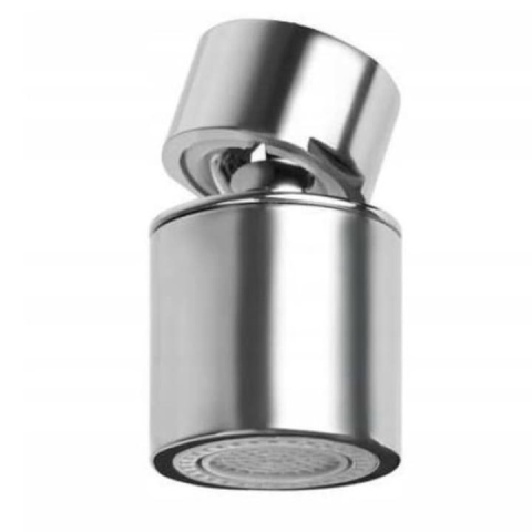Diverse bucatarie - Aerator baterie chiuveta, economie apa pana la 70%, rotire pentru reglarea debitului 2–8 L/min, cromat, montaj universal, 2.2 x 4.5 x 2.7 cm