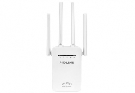 Amplificator extender retea WI-FI Pix-Link router wireless 300Mbps - Alb [3]