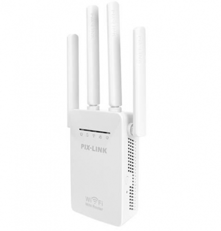 Amplificator extender retea WI-FI Pix-Link router wireless 300Mbps - Alb [6]