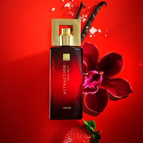 Apă de parfum Attraction Instinct pentru Ea, Avon, 50 ml – parfum floral fructat, senzual și pasional [1]
