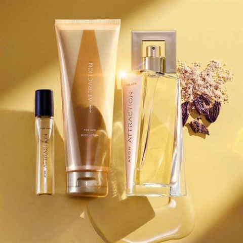 Apa de parfum Avon Attraction pentru femei, 50 ml – floral-lemnoasa cu note de mure, orhidee, mosc si ambra, parfum senzual si elegant [5]