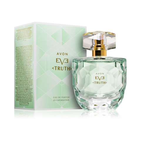 Parfumuri femei - Apă de parfum Avon Eve Truth 50 ml – floral, fructată pentru femei, cu note de rodie, cassis, bujor și cedru, ideală pentru purtare zilnică și momente pline de feminitate