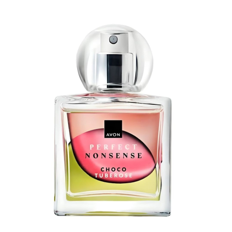 Apă de parfum Avon Perfect Nonsense Choco Tuberose 50 ml – floral-gourmand pentru femei, cu note de tuberoză, ciocolată, vetiver și ghimbir [1]