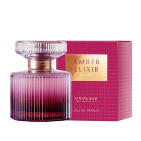 PARFUMURI & SETURI - Apa de parfum Oriflame Amber Elixir Mystery pentru femei 50 ml, aroma orientala senzuala cu crin rosu si chihlimbar
