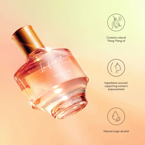 Apă de parfum Oriflame Infinita My Sunshine 50 ml – lumina caldă a soarelui într-un parfum al bucuriei, energiei și feminității radiante [2]