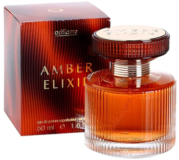 Parfum Amber Elixir Ea 50 ml + Insigna Dactylion cu mesaj motivational [1]