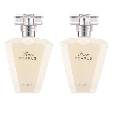 Parfum Rare Pearls Avon pentru femei, aroma floral-lemnoasa cu magnolie, lemn de trandafir si mosc de perla – variante individuale si seturi [1]