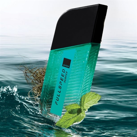 Apă de toaletă Avon Full Speed Surfer pentru bărbați 100 ml – parfum aromatic-acvatic cu note de lime, lavandă și mosc, pentru bărbatul liber, aventuros și pasionat de mare [2]